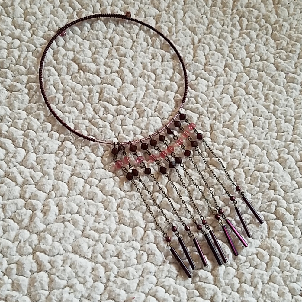 Beaded choker